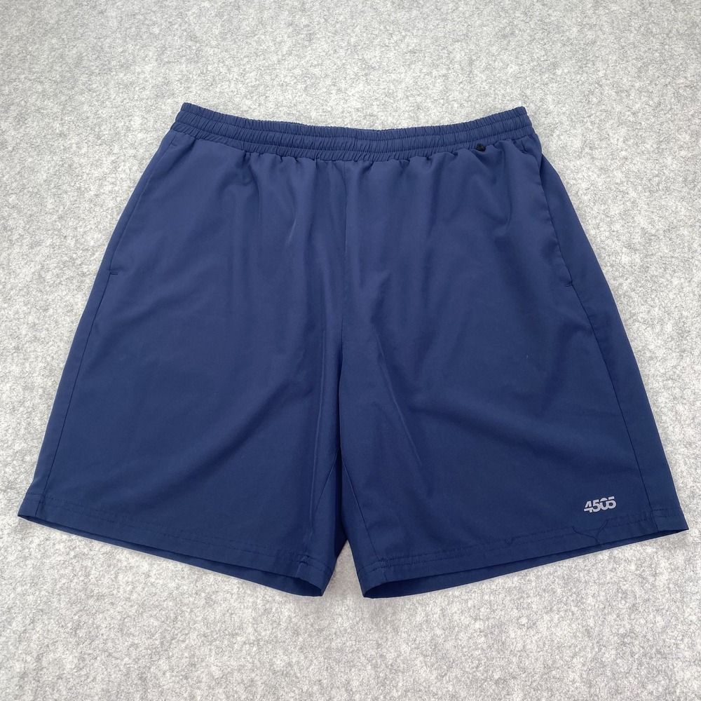 ASOS 4505 Shorts Womens 2XL Navy Blue Running Gym Training Elastic Waist 32x7